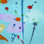 Bild Blumen frei gemalt